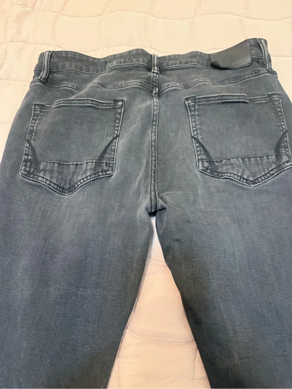 AllSaints Men's Black Slim Jeans